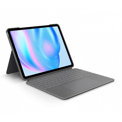 Etui Combo Touch iPad Air 13 M2 UK szary oksfordzki