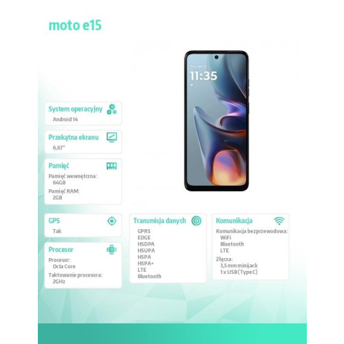 Smartfon moto e15 2/64 CITADEL-15927524