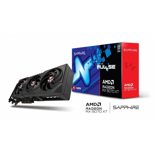 Karta graficzna Radeon RX 9070 XT PULSE 16GB GDDR6 256bit 2DP/2HDMI-15927780