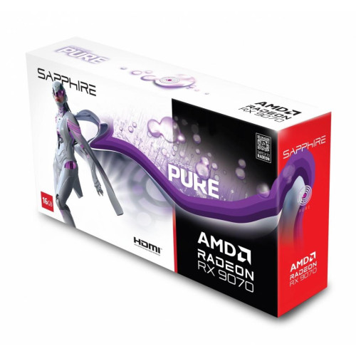 Karta graficzna Radeon RX 9070 PURE 16GB OC GDDR6 256bit 2DP/2HDMI-15927894