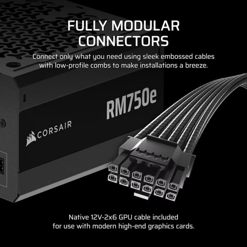 Zasilacz RM750e PCIe 5.1 80+GOLD F.MODULAR ATX3.1-15929074