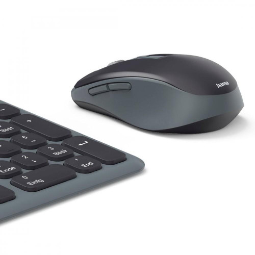 Zestaw klawiatura i mysz WKM-550 Czarno-szara-15929541