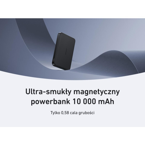 Powerbank indukcyjny MagGo 10000mAh czarny-15933078