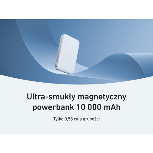 Powerbank indukcyjny MagGo 10000mAh biały-15933089