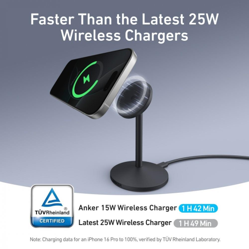 Ładowarka magnetyczna MagGo 15W czarna-15933245