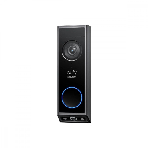 Dzwonek do drzwi video doorbell E340 czarny-15933986