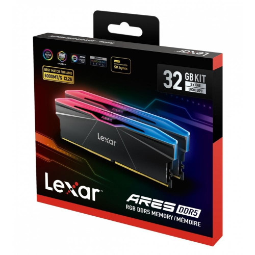 Pamięć DDR5 ARES RGB 32GB(2*16GB)/6000 CL26 czarna-15934354