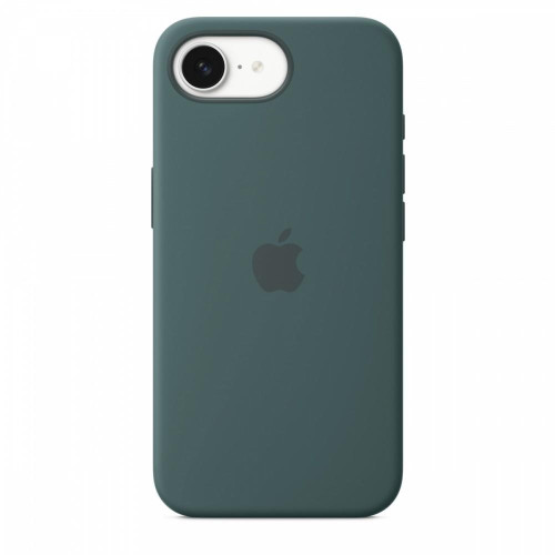 Etui silikonowe do iPhonea 16e - górskie jezioro