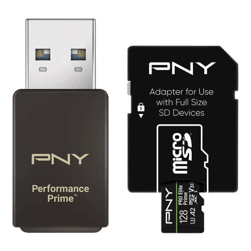 Karta pamięci microSDXC Elite Prime 128GB + adapter SD + czytnik USB-A-15935502