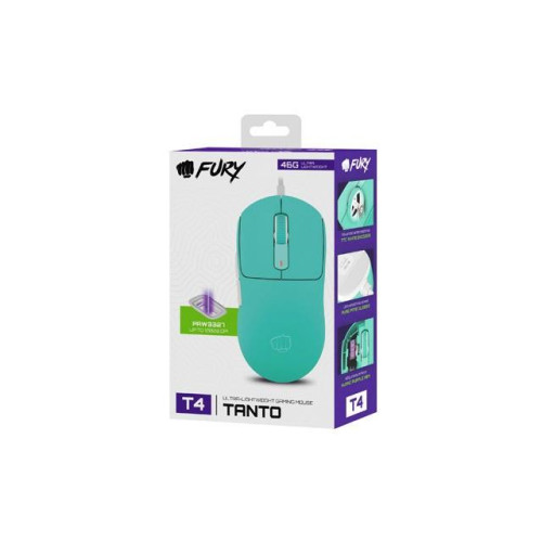 Mysz Fury TANTO T4 RGB 12000DPI gamingowa mięta-15936668