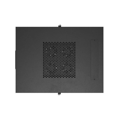 Szafa instalacyjna rack stojąca 19 cali 32U 600x800 drzwi perforowane LCD czarna (Flat pack)-15936783