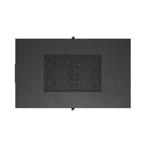 Szafa instalacyjna rack stojąca 19 cali 32U 600x1000 drzwi perforowane LCD czarna (Flat pack)-15936795