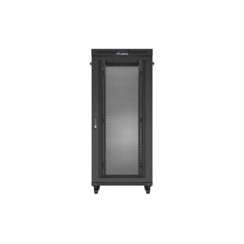 Szafa instalacyjna rack stojąca 19 cali 37U 800x800 drzwi perforowane LCD czarna (Flat pack)-15936829