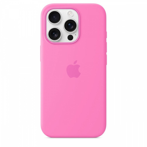 Etui silikonowe z MagSafe do iPhonea 16 Pro - piwonia