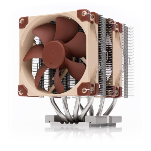 Noctua NH-D9 DX-4677 4U system chłodzenia komputerów Procesor Chłodnica powietrza 9,2 cm Aluminium, Beżowy, Brązowy