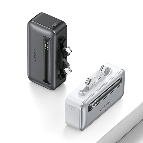 Powerbank 4500mAh 20W USB-C/Lightning Fast Charge szary-15984141