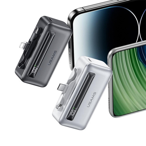 Powerbank 4500mAh 20W USB-C/Lightning Fast Charge szary-15984142