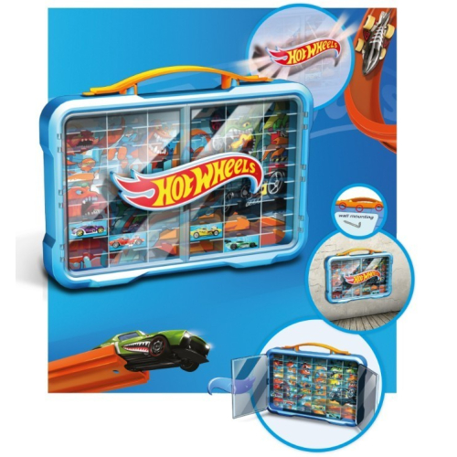 Walizka na Hot Wheels z podświetlanym logo-15984589
