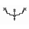 GEMBIRD BIURKOWE REGULOWANE RAMIĘ/UCHWYT NA 3 MONITORY 17-27, VESA 100X100MM, DO 7 KG-16052789