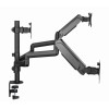 GEMBIRD BIURKOWE REGULOWANE RAMIĘ/UCHWYT NA 3 MONITORY 17-27, VESA 100X100MM, DO 7 KG-16052794