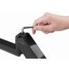 GEMBIRD BIURKOWE REGULOWANE RAMIĘ/UCHWYT NA 3 MONITORY 17-27, VESA 100X100MM, DO 7 KG-16052800