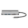 D-Link DUB-M810 stacja dokująca Przewodowa USB 3.2 Gen 1 (3.1 Gen 1) Type-C Aluminium-16087773
