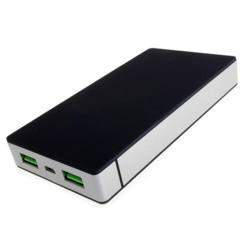 Power Bank PowerNeed P10000B (10000mAh; microUSB, USB 2.0; kolor czarny)-1602795
