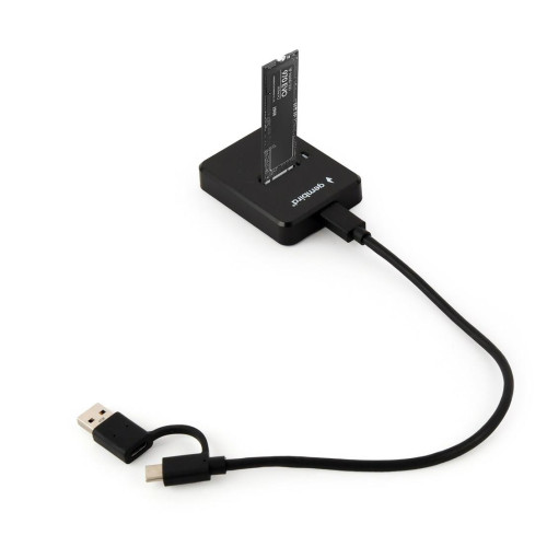 GEMBIRD STACJA DOKUJĄCA DO DYSKÓW M.2 SATA I NVME SSD CZARNA-9527112
