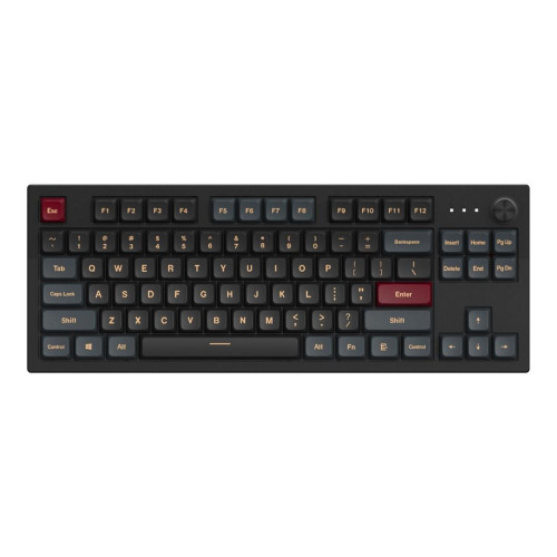 Montech MKey TKL klawiatura Gaming USB Bordowy, Ciemny Szary-16042253