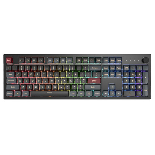 Montech MKey klawiatura Gaming USB Ciemny Szary