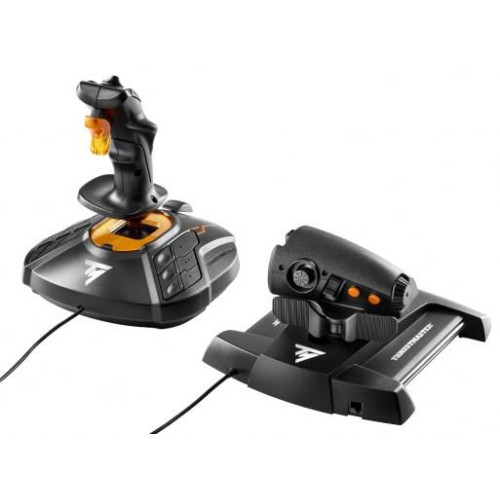Thrustmaster T-16000M FCS Hotas Czarny, Pomarańczowy USB Joystick Analogowa/Cyfrowa MAC, PC-16042329