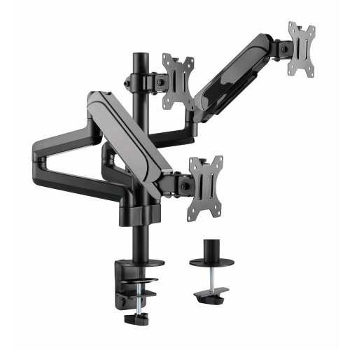 GEMBIRD BIURKOWE REGULOWANE RAMIĘ/UCHWYT NA 3 MONITORY 17-27, VESA 100X100MM, DO 7 KG-16052792