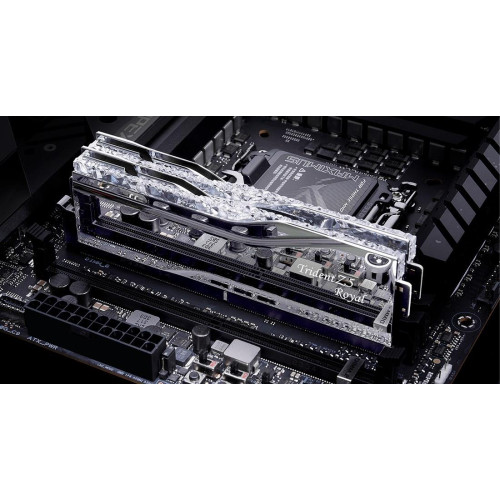 G.SKILL TRIDENT Z5 ROYAL RGB DDR5 2X16GB 6000MHZ CL28 SILVER F5-6000J2836G16GX2-TR5S-16062053
