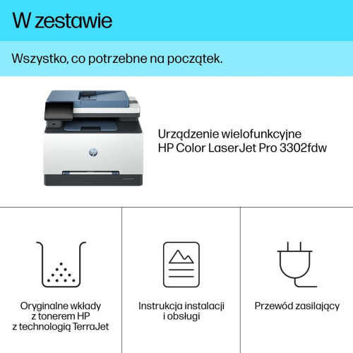 HP Color LaserJet Pro Urządzenie wielofunkcyjne 3302fdw-16064510
