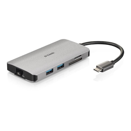 D-Link DUB-M810 stacja dokująca Przewodowa USB 3.2 Gen 1 (3.1 Gen 1) Type-C Aluminium-16087772