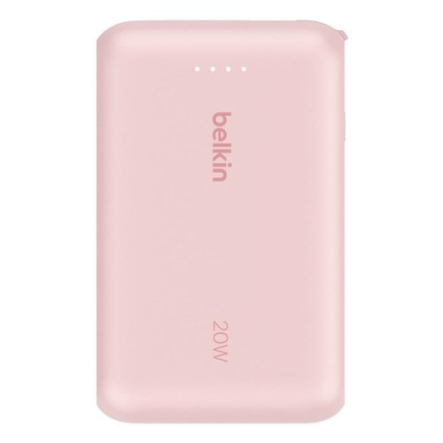 BELKIN POWERBANK 10 000 MAH, 20W, KABEL USB-C,PINK-16098333