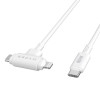 Hyper HyperJuice kabel USB USB 2.0 1,5 m USB C USB C/Lightning Biały-16142179