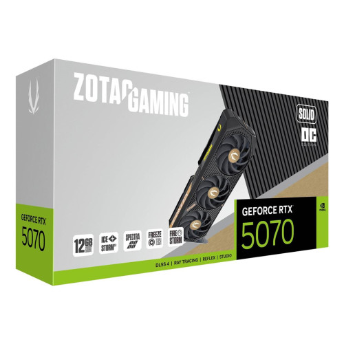 Karta graficzna ZOTAC GAMING GeForce RTX 5070 SOLID OC 12GB-16122658