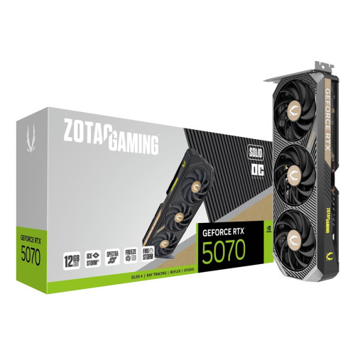 Karta graficzna ZOTAC GAMING GeForce RTX 5070 SOLID OC 12GB-16122659
