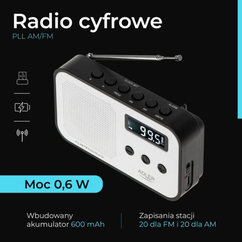 Radio ADLER AD 1907-16150591