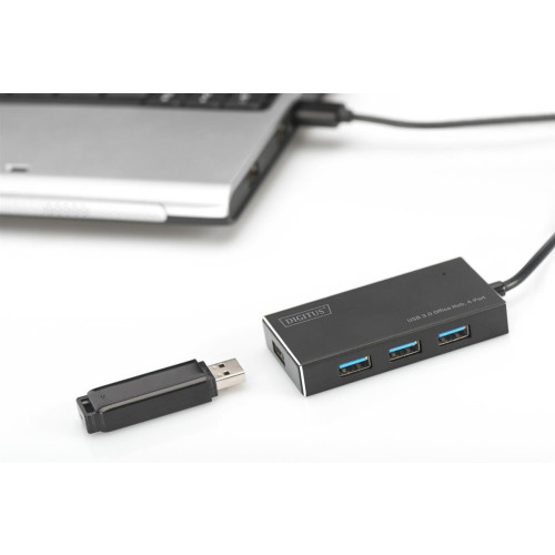 Digitus Koncentrator USB 3.0 Office, 4 porty-16153513