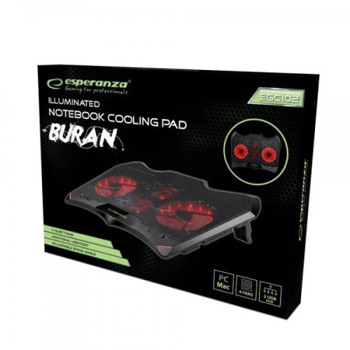 ESPERANZA PODSTAWKA CHŁODZĄCA GAMING BURAN EGC102-16177701