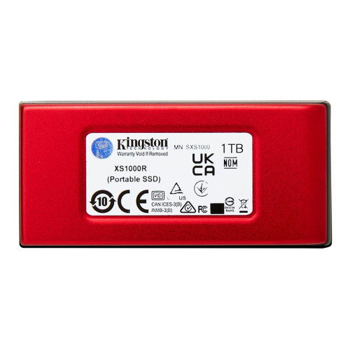 KINGSTON DYSK SSD 1000G PORTABLE XS1000R RED-16179600