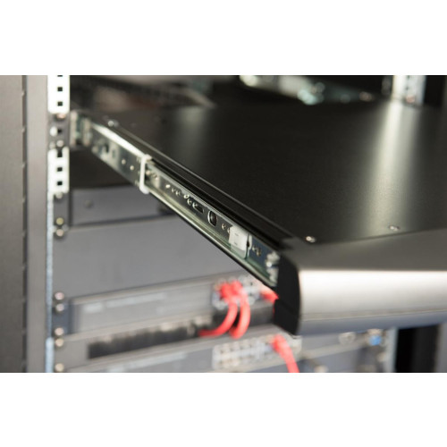 Digitus Konsola modułowa z monitorem TFT o przekątnej 19” (48,3 cm), 16-portowym przełącznikiem KVM & touchpadem, 