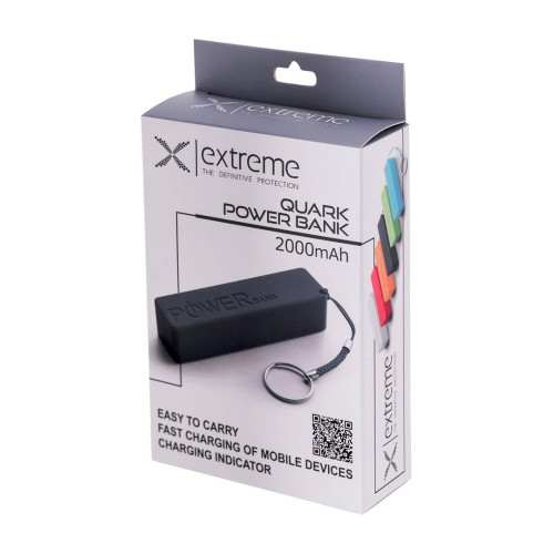 ESPERANZA POWER BANK 2000MAH QUARK CZARNY XMP101K-16186949