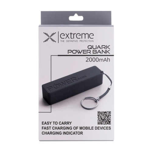 ESPERANZA POWER BANK 2000MAH QUARK CZARNY XMP101K-16186953