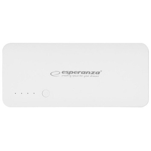PowerBank Esperanza Radium EMP106WE (8000mAh; microUSB, USB 2.0; kolor biały)-16186974