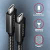 BUCM32-CM05AB Kabel USB-C - USB-C 3.2 Gen 2 0.5m, PD 100W, 5A, 4K HD, ALU, oplot, czarny-16389954