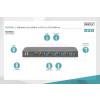 Przełącznik KVM, 4 portowy, 4K 60Hz, 4x DP IN, 1x DP OUT, 1x HDMI OUT, 2x USB A, 1x Audio IN&OUT-16392059