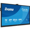 Monitor 75 cali TE7513A-B1AG INFRARED,40pkt,IPS,4K,7H,450cd/m2, WiFi,USB, ANDROID 14, Google EDLA,2x20W, UCHWYT CIE